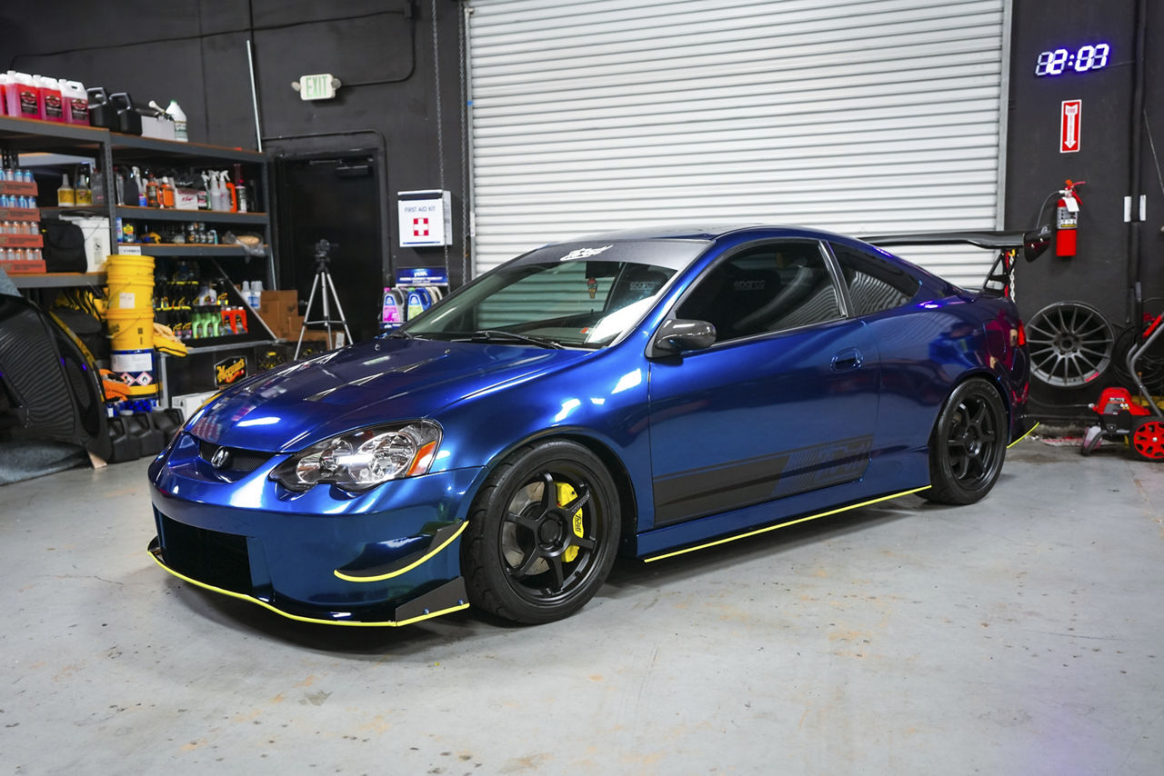 2003 Acura RSX - Motegi TRAKLITE 3.0 - Black | Motegi Wheels